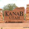 Custom Steel Sign for City of 
Kanab, Utah.
Many Western Movies were shot on location here.
