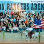 4' High X 30' Long Sign for Rodeo Arena in Cedar City, Utah.
